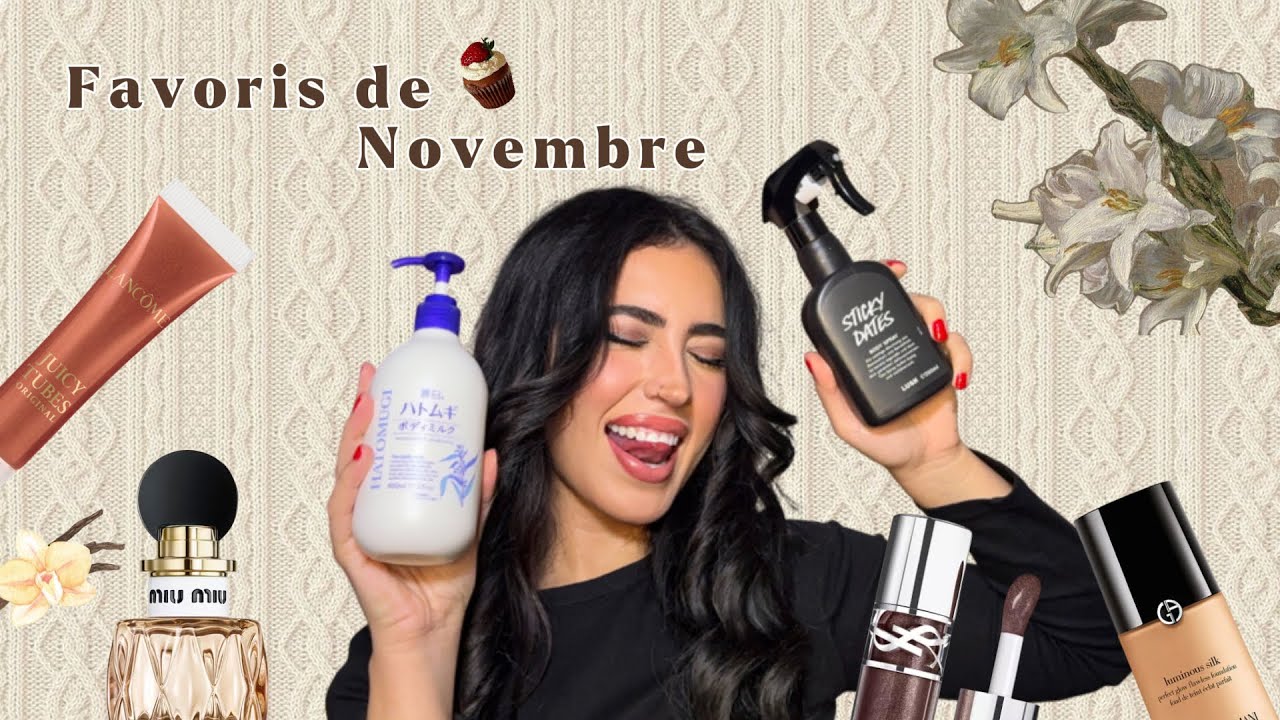 Favoris de Novembre 🍂🧴🤎 : Parfums, Skincare & Makeup Must-Haves.
