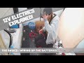 12 volt campervan electrics explained... and how to connect up your leisure batteries in parallel.