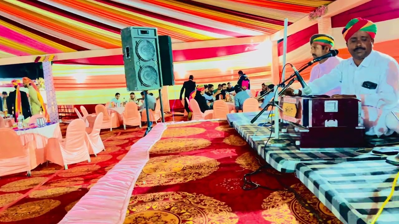 महफ़िल में पुराने दोहे बहुत ही ख़ूबसूरत गायक राणे ख़ान अजासर/singer rane khan ajasar मो.9352357716