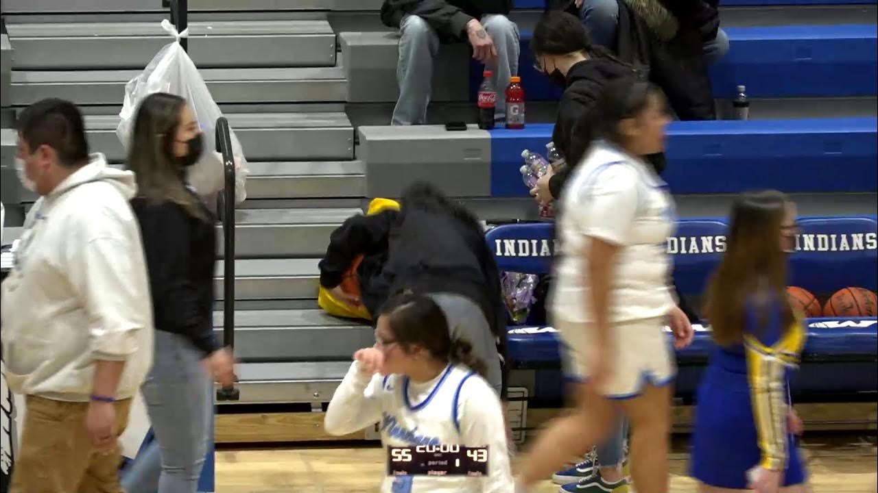 Winnebago Varsity Basketball Winnebago Lady Indians vs Santee