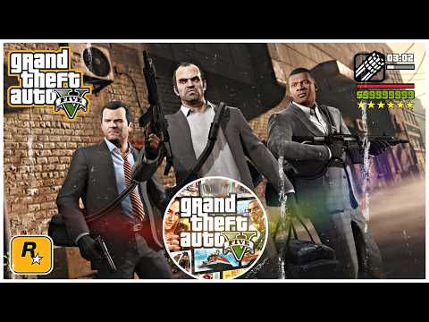 GTA V:-FRANKLIN,MICHAEL,TREVOR UNTOLD STORY(clearing 0-100%)