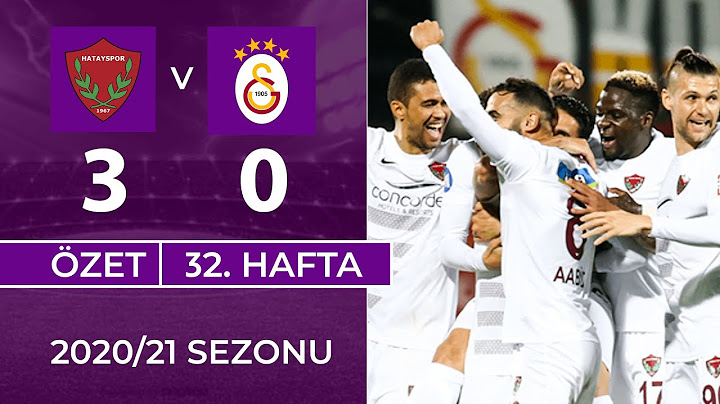ÖZET: A. Hatayspor 3-0 Galatasaray | 32. Hafta - 2020/21
