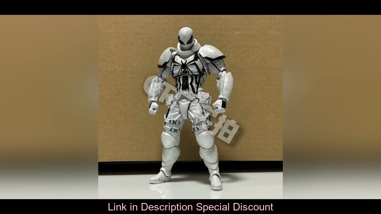 Ct White Venom Action Figure High-Quality Ko Multiple Accessories Venom Model Statue Figurine Collec