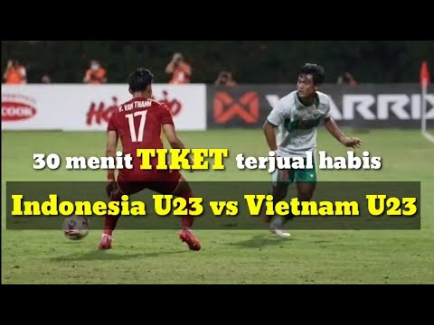 🔴 Tiket Vietnam U-23 vs Indonesia U-23 Ludes dalam 30 Menit!