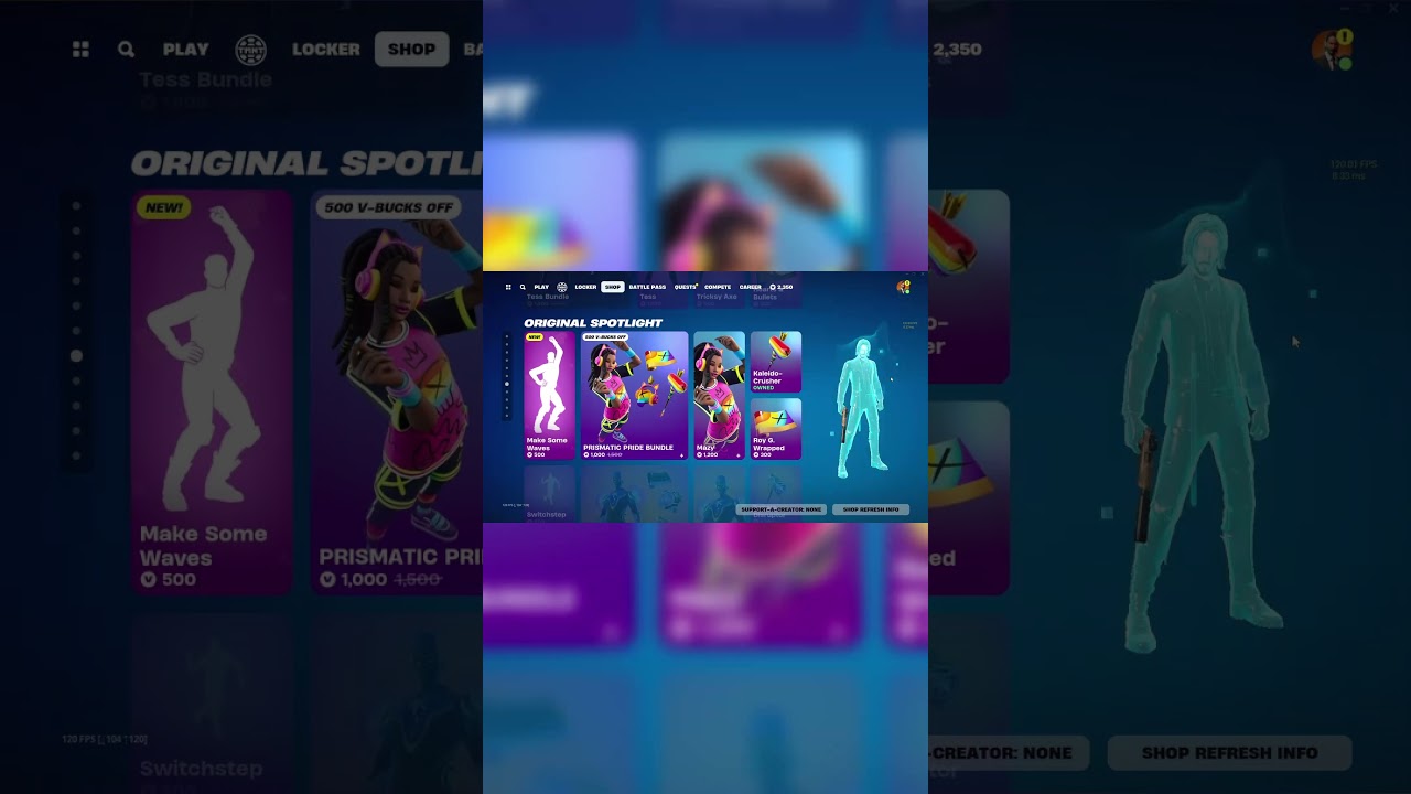*New Make Some Waves Emote* Fortnite Item Shop (February 12, 2024) #Fortnite #Shorts