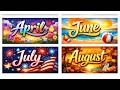 Learn Month Name | How to Write Month name ? How to Learn this?
