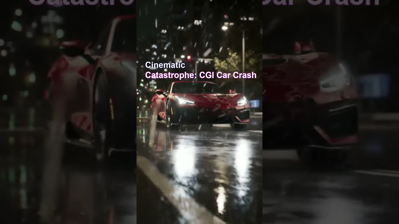 Cinematic Catastrophe: CGI Car Crash