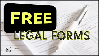 Free Legal Forms - What You Need To Know