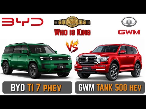 BYD Ti7 vs GWM Tank 500 HEV – Which Luxury SUV Is Better? | Full Comparison