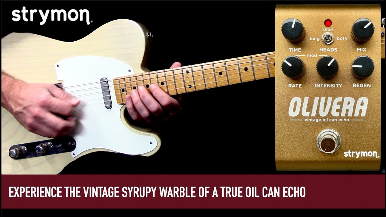 STRYMON OLIVERA Vintage Oil Can Echo - YouTube