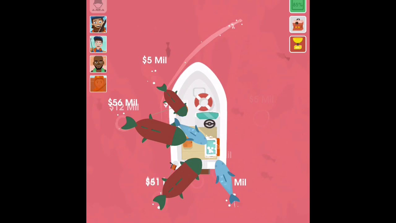 Fishing For Money!!! (Hooked Inc. Fisher Tycoon