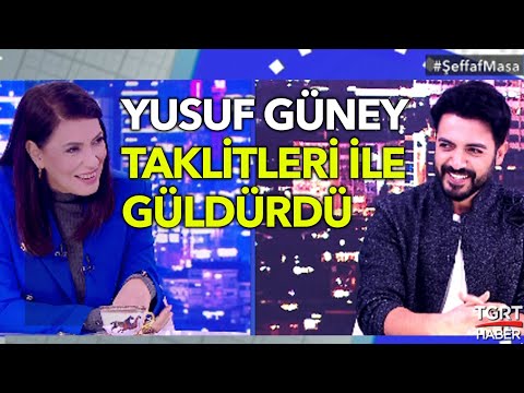 Yusuf Güney Olağanüstü Taklit Yeteneği ile Herkesi Güldürdü- Yeşim Salkım ile Şeffaf Masa