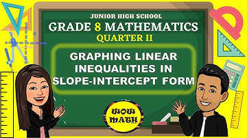 GRAPHING LINEAR INEQUALITIES IN SLOPE - INTERCEPT FORM || GRADE 8 MATHEMATICS Q2