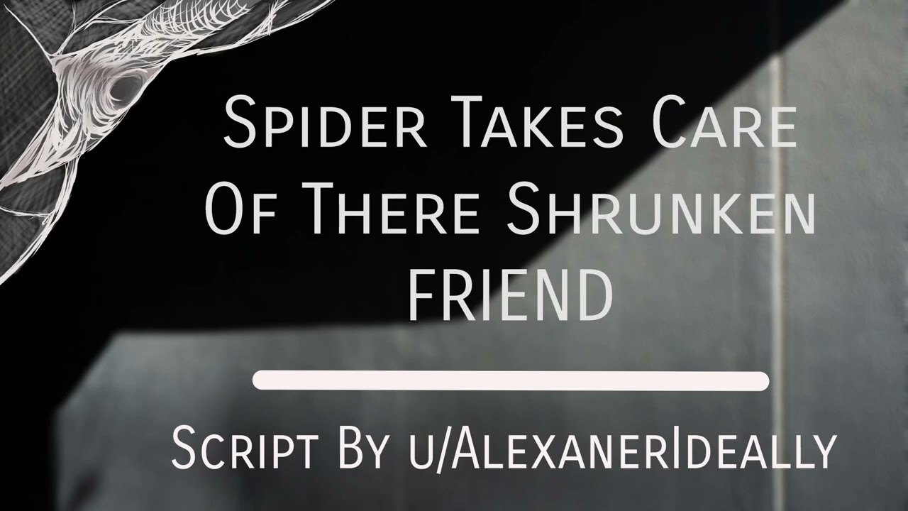 Spider Takes Care Of There Shrunken Friend [Friendly/Bubbly Speaker] [Size Difference] [Shrinking]