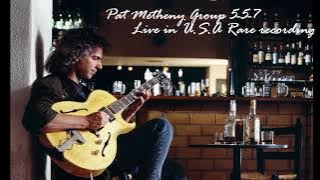 PAT METHENY GROUP 1989. 5-5-7 Live Ultra Rare Recording. Concert opening.