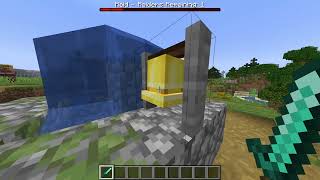 Minecraft raid in creative mode and easy difficulty.
