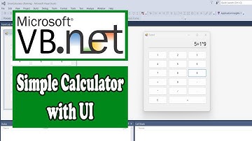 How to create calculator in VB.Net Windows Forms Application
