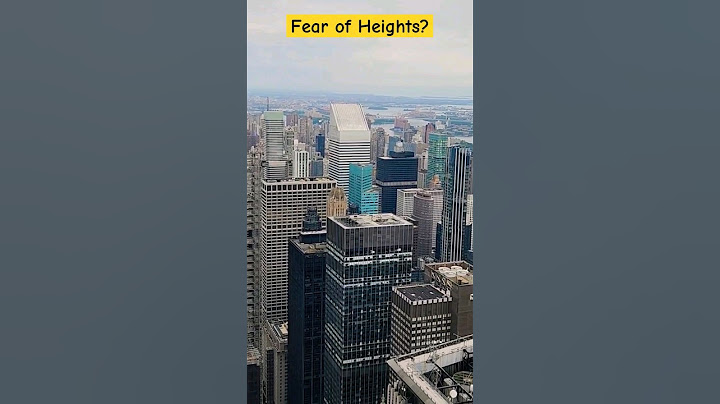 Fear of Heights? Don't go Here! 😱 #shorts #summitonevanderbilt #nyctravel