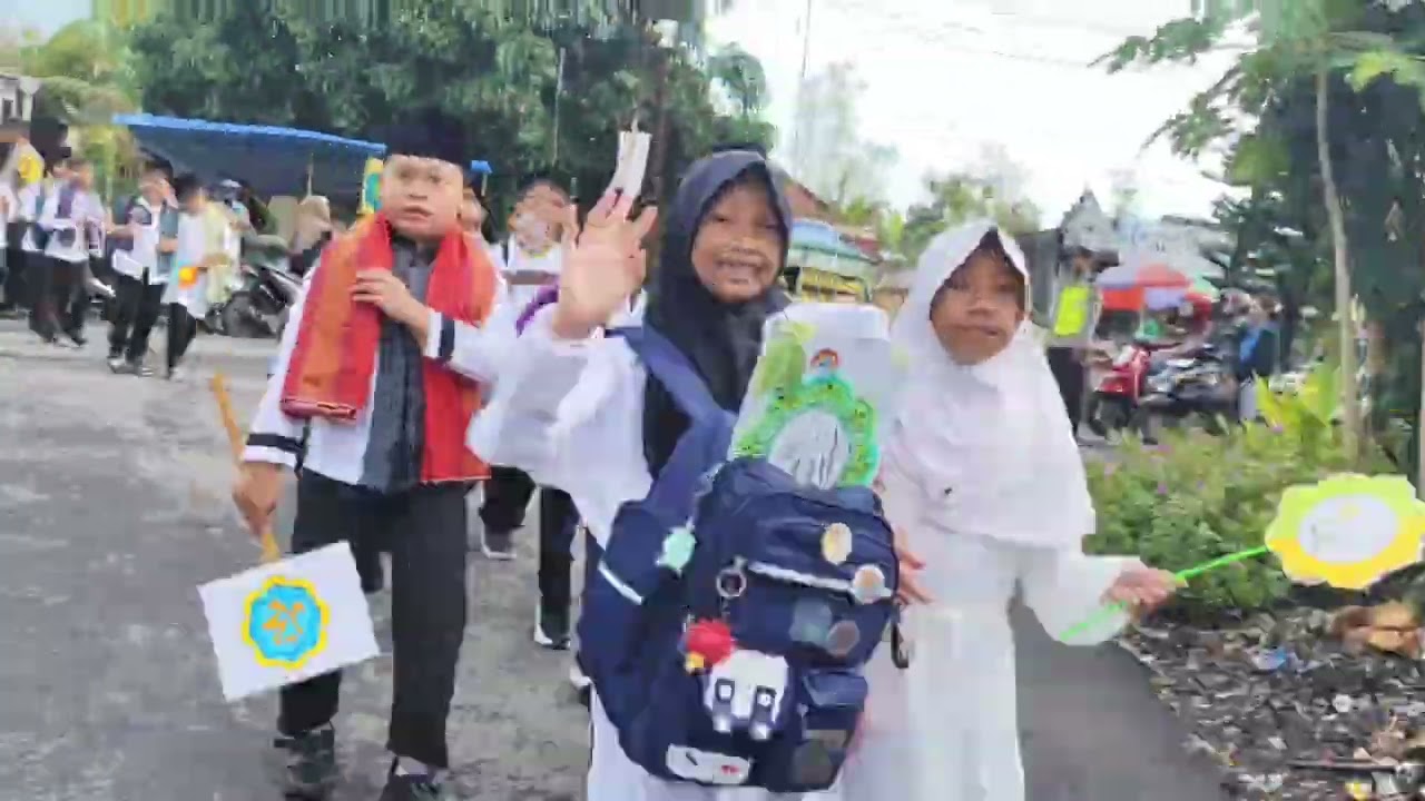 Pawai Songsong Ramadhan bersama PAUD Aisyiyah Karangharjo 
