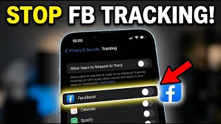 How to disable app tracking in Facebook iOS privacy settings - Full Guide