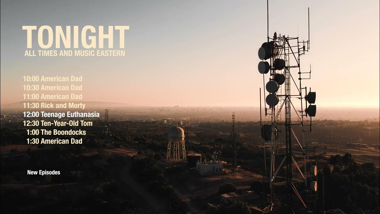 [adult swim] Tonight Schedule (Antennas) [4K] YouTube