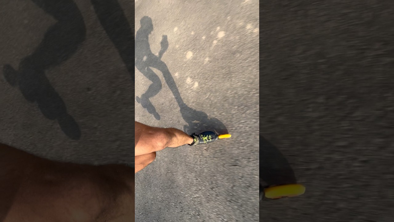 Progressive training inline speed skating 