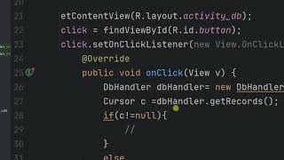 Android SQLite CRUD in Java | Insert, Update, Delete, Show Data in TextView | Part 2