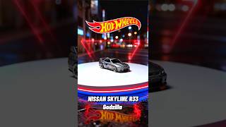🏎️ Legendary Nissan Skyline R33 Godzilla 🔥 #hotwheels #nissanskyline #r33 #gtr #jdm