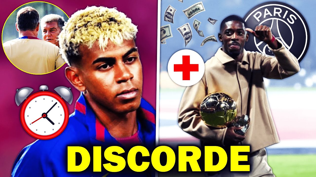 LAMINE YAMAL CRÉE DE NOUVEAUX PROBLÈMES AU BARÇA... MAUVAISE POUR LE PSG ET DEMBÉLÉ ! - ACTU FOOT