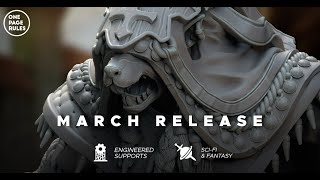 OPR - March 2023 Patreon Preview - 3D Printable Models & Terrain