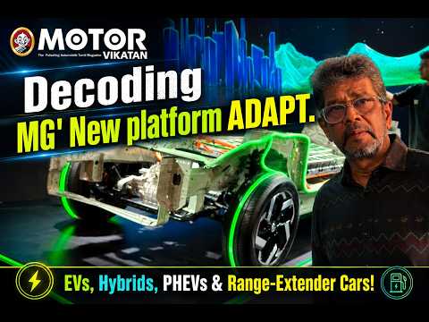 MG ADAPT Platform Explained: How ONE Platform Builds EV, Hybrid, PHEV & Range-Extender Cars!