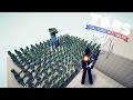MASSIVE MINECRAFT HORDE + GIANT vs ALL JJK CHARACTERS - TABS