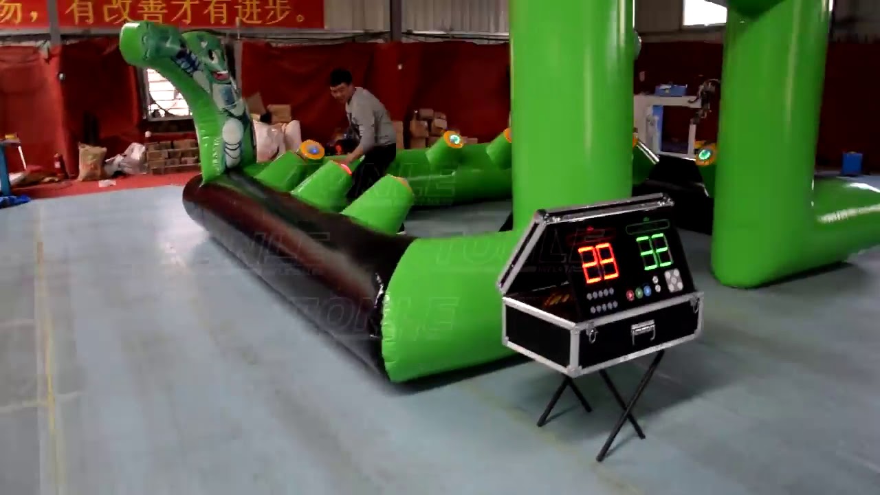 inflatable interactive games TONLE TL594 IPS Boarding with aliens