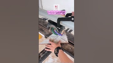 Máy cắt gạch nước Xinkai T3D cắt hình đơn giản chuẩn đẹp máy nhẹ mang công trình #maycatgachxinkai