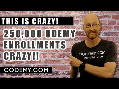 I Just Hit 250,000 Enrollments At Udemy!!