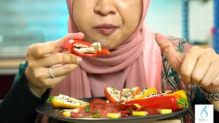 Asmr Bagel Seasoning By Eatslim By Adda Uwais Asmr Bagel Seasoning Bell Pepper Crunchy
