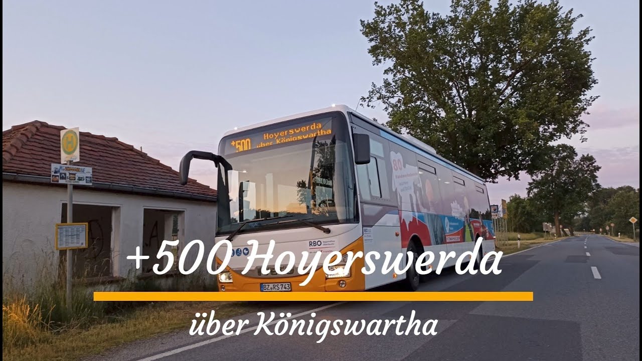 Linie +500: Bautzen - Königswartha - Hoyerswerda