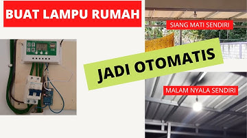 Cara Pemasangan Saklar Otomatis Sensor Cahaya LDR 12V DC Output Relay 220V AC XH-M131