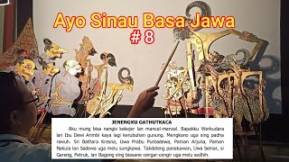 Materi 8: Teks Crita Wayang Bahasa Jawa