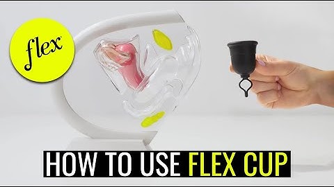 How to Use Flex Cup | Menstrual Cup Insertion & Removal Tutorial | Flex