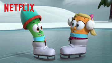 Race Ya! | Veggie Tales in the City | Netflix Jr