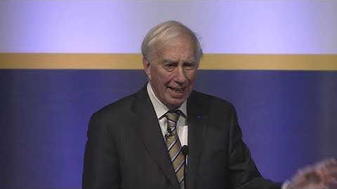 2018 AIAA Durand Lecture for Public Service