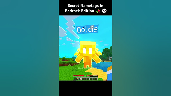 Secret Nametags in Minecraft Bedrock Edition 🥀💀 #minecraft #gaming #memes