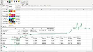 Fama French 3 Factor Model Regression in Excel screenshot 4