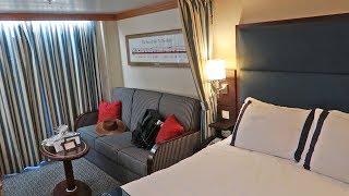 Disney Cruise Week! | Embarkation Day, Deluxe State Room Tour & Rapunzel's Royal Table Dinner!