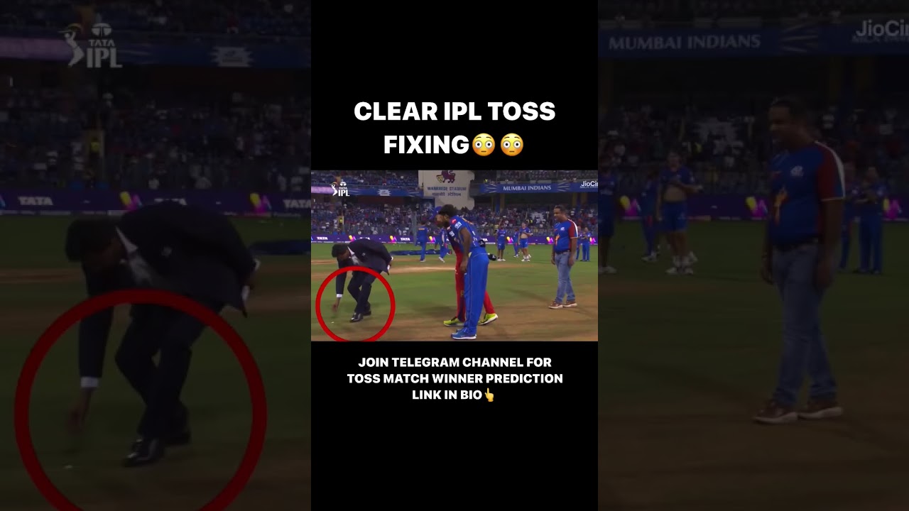 Toss fixing|Mumbai Indians ❎|Ambani Indians ✅