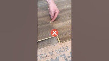 Installing LVP Drop Lock System In Reverse #lvpflooring #floorcontractor #synthwave #tips #installs