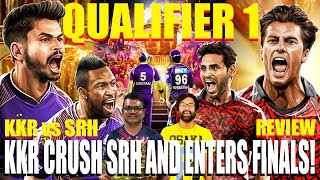 𝐊𝐊𝐑 𝐄𝐍𝐓𝐄𝐑𝐒 𝐅𝐈𝐍𝐀𝐋𝐒! IPL Kolkata Knight Riders vs Sunrisers Hyderabad Review | KKRvsSRH | Pdoggspeaks