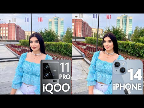 Vivo iQoo 11 Pro VS iPhone 14 Camera Test Comparison
