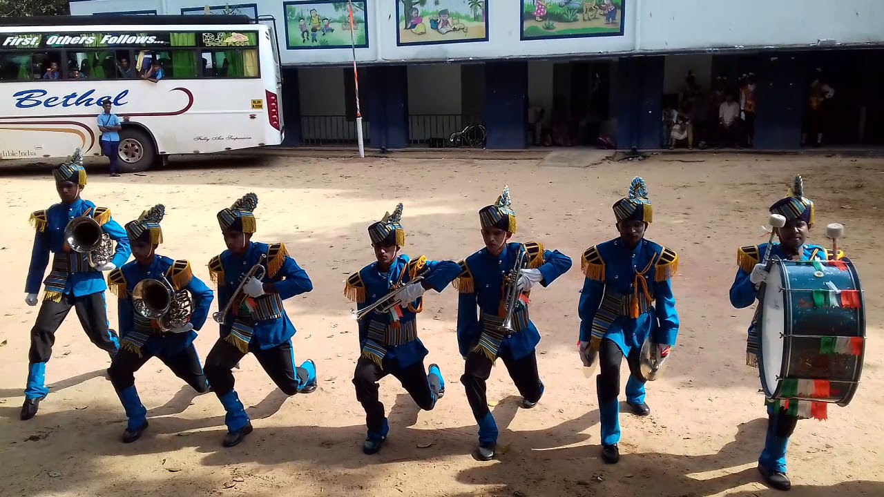 MANICKAMANGALAM ST.CLARE  DEAF SCHOO LH.S.S BAND DISPLAY